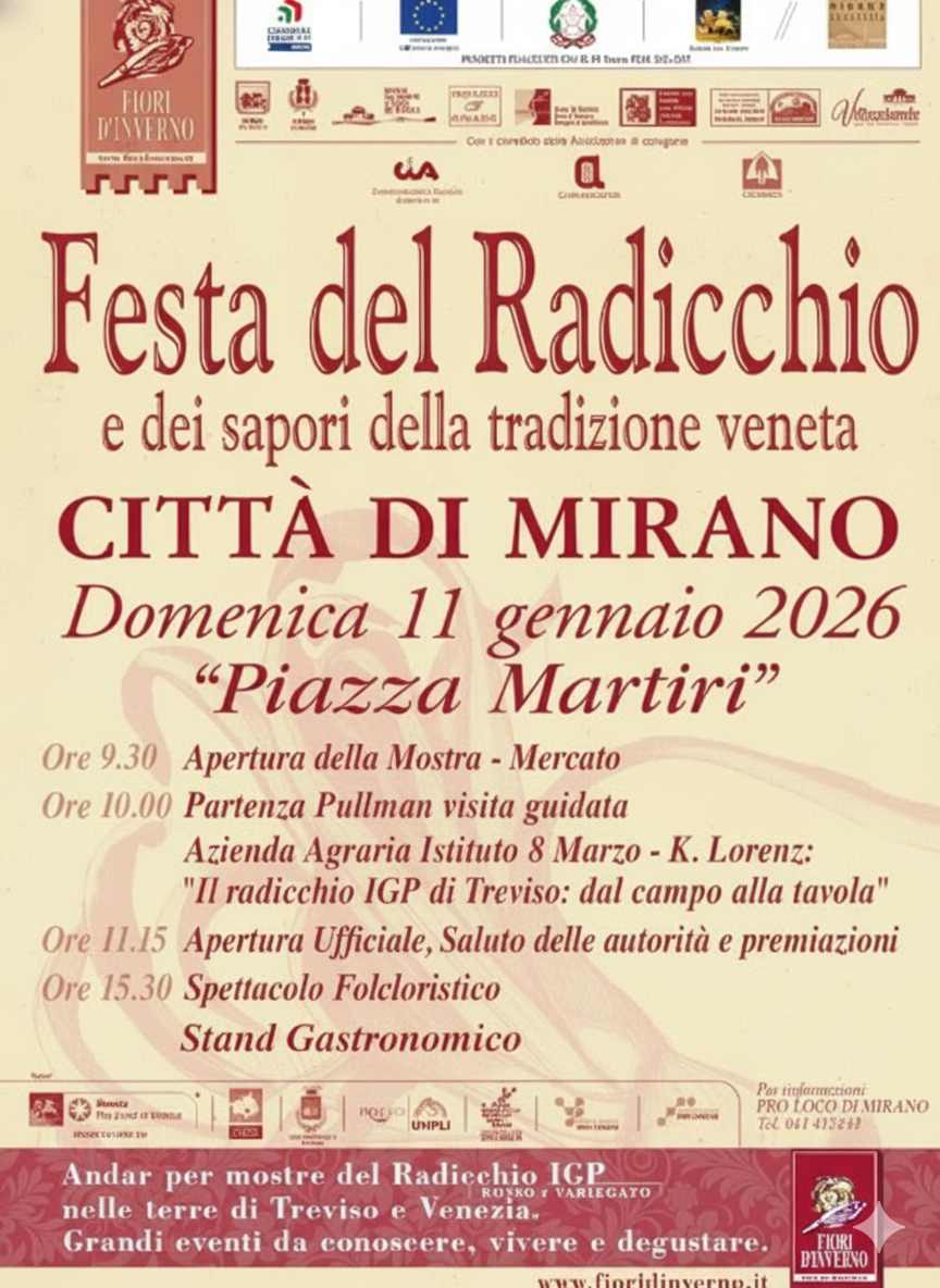 Festa del Radicchio a Mirano - Manifesto 2026